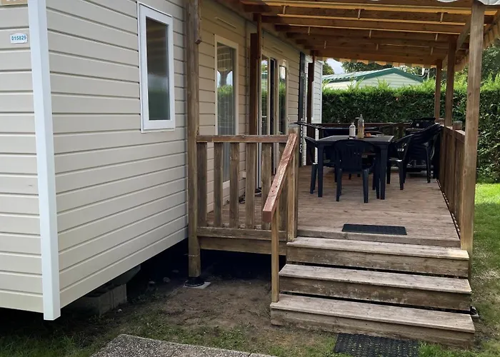 Кемпинг Mobil-home Les Charmettes 4 Etoiles Ле-Мат