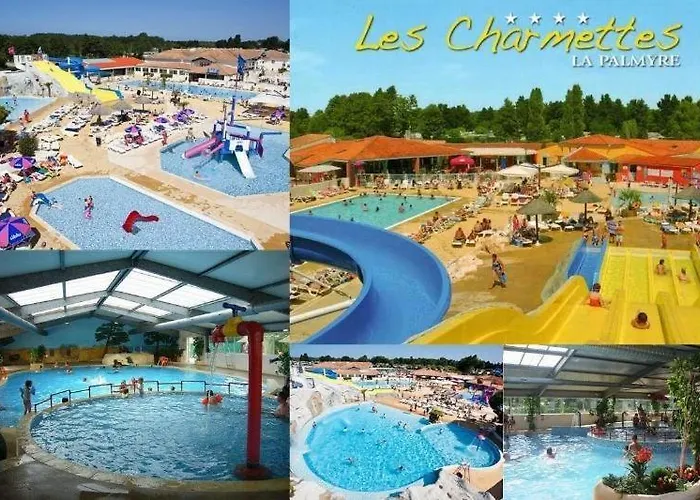 Mobil-home Les Charmettes 4 Etoiles * Ле-Мат